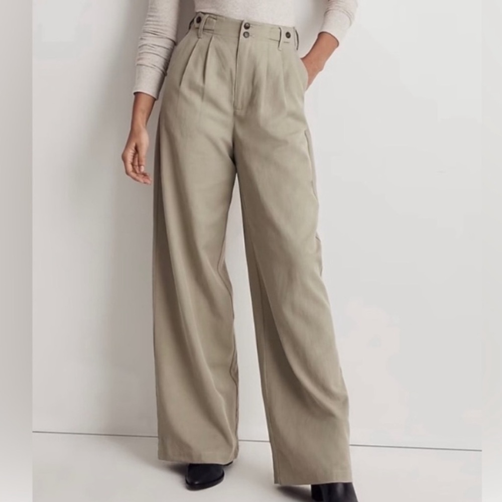 MADEWELL the harlow wide-leg pant!